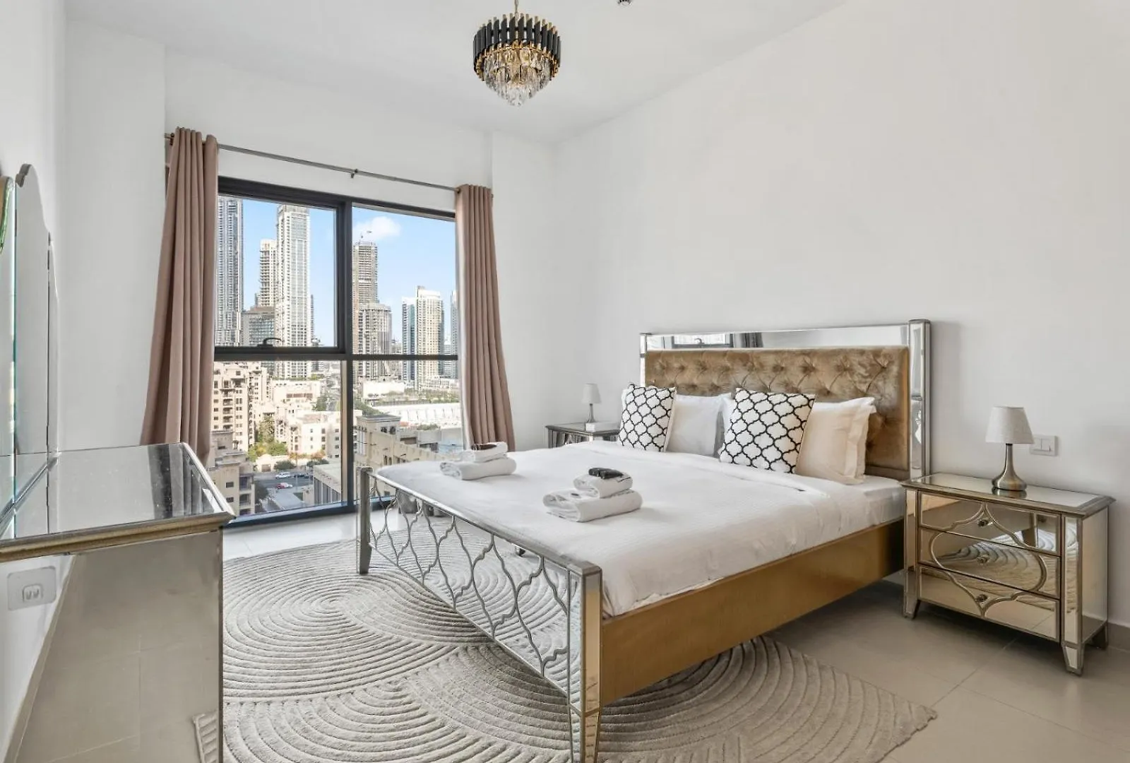 Apartment Skyline Charm 2Br Plus 1Gr W Burj Khalifa & Fountain Views In Downtown-03 Dubai United Arab Emirates